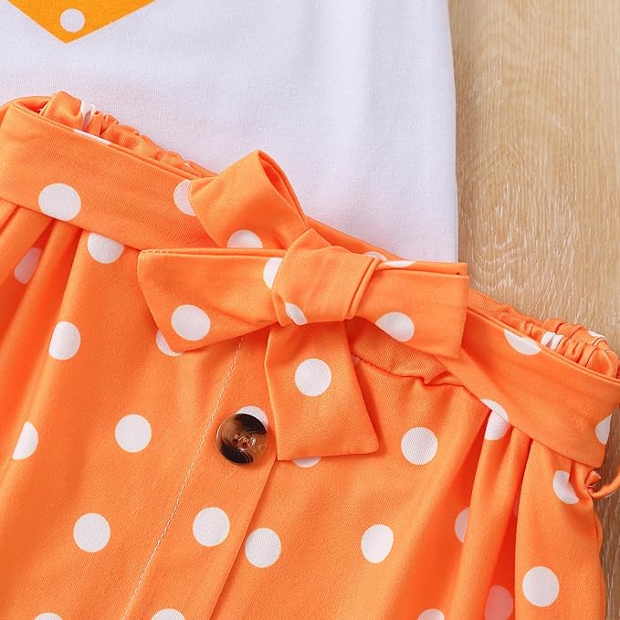 Kid Girl Clothes Shorts Set 2 Piece Outfits Summer Casual Short Sleeve Top and Shorts Set for Girls 4-7 gallery image