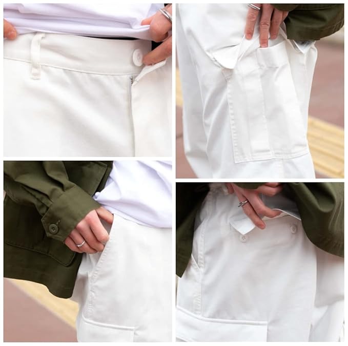 Wigo Unisex Cargo Pants, Wide Cargo, Loose Pants, Clothes, Street, Casual, Bottoms, Wide Pants, Outdoor, Work Wear, Korean, Spring, Summer, Autumn, Winter, Long Pants, Gift, Men's gallery image